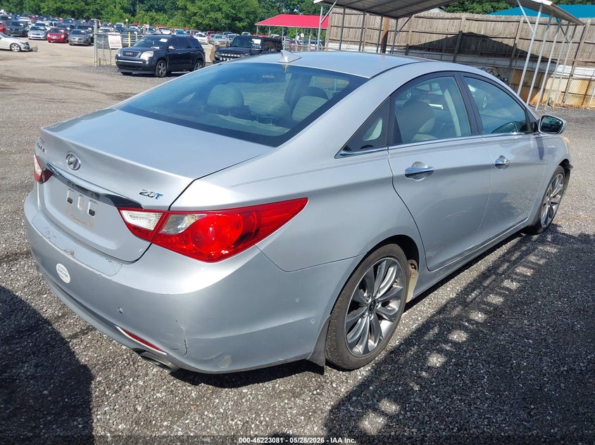 2012 Hyundai Sonata VIN 5NPEC4AB9CH468854 IAAI salvage auction — SIDE, Repossession Paperwork (South Carolina), sold $675 on 2026-07-21 (photo 4)
