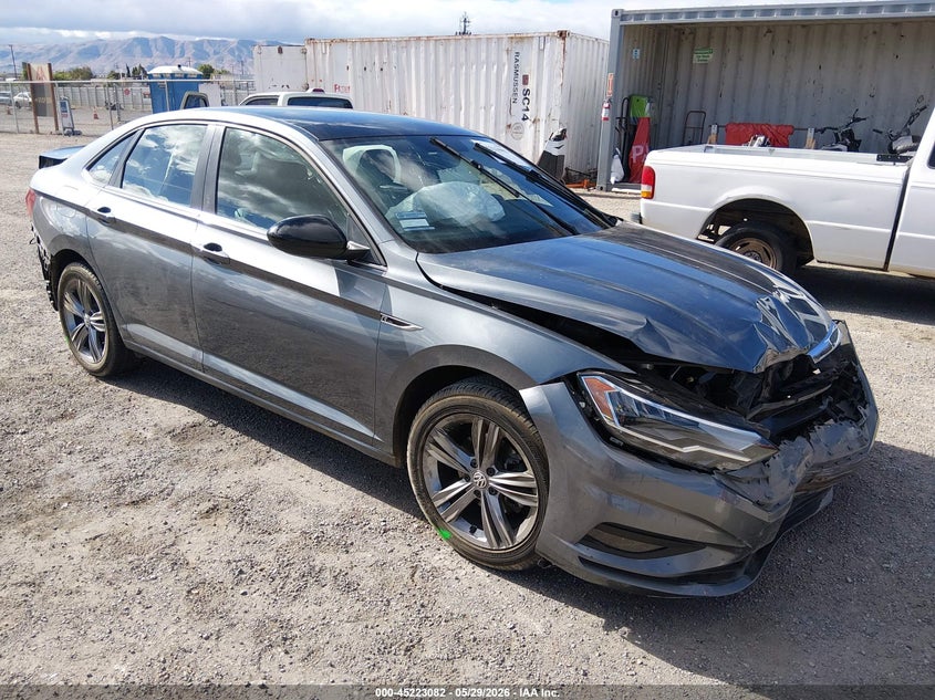 2019 Volkswagen Jetta VIN 3VWC57BU8KM200161 IAAI salvage auction — LEFT REAR, Wait Title, sold $1,350 on 2026-08-01 (photo 1)