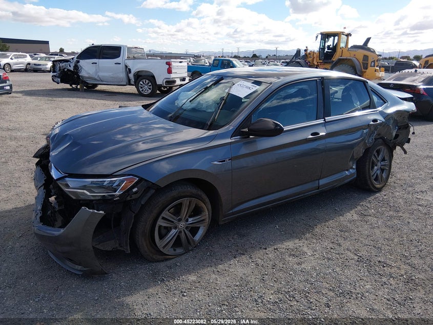 2019 Volkswagen Jetta VIN 3VWC57BU8KM200161 IAAI salvage auction — LEFT REAR, Wait Title, sold $1,350 on 2026-08-01 (photo 2)