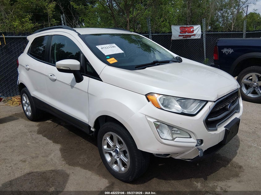 2018 Ford Ecosport VIN MAJ6P1UL4JC207125 IAAI salvage auction — FRONT END, Salvage Title, sold $1,875 on 2026-07-15 (photo 1)