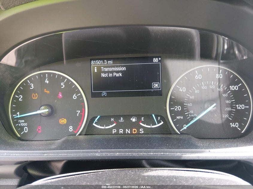 2018 Ford Ecosport VIN MAJ6P1UL4JC207125 IAAI salvage auction — FRONT END, Salvage Title, sold $1,875 on 2026-07-15 (photo 7)