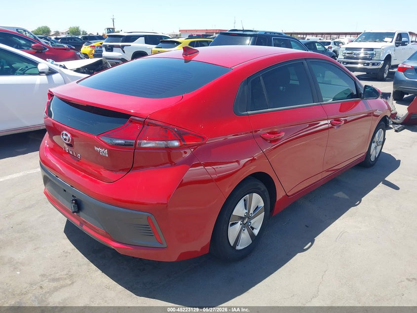 2022 Hyundai Ioniq VIN KMHC65LC6NU274930 IAAI salvage auction — FRONT END, Salvage (Arizona), sold $50 on 2026-07-28 (photo 4)