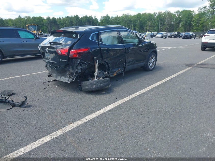 2019 Nissan Rogue VIN JN1BJ1CR2KW321594 IAAI salvage auction — REAR END, Salvage Title, sold $25 on 2026-07-23 (photo 4)