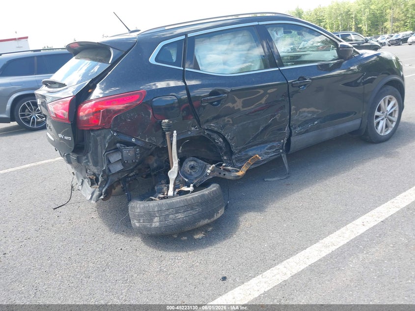 2019 Nissan Rogue VIN JN1BJ1CR2KW321594 IAAI salvage auction — REAR END, Salvage Title, sold $25 on 2026-07-23 (photo 6)