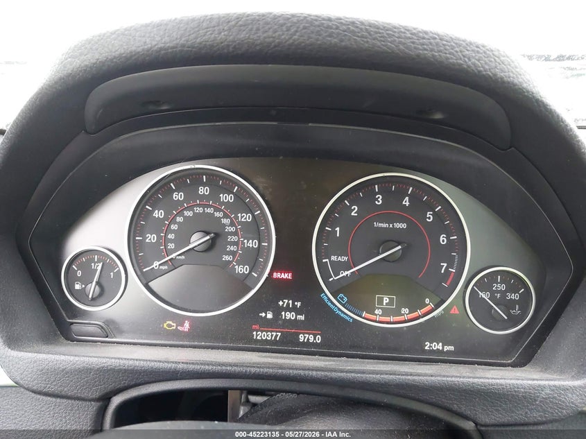 2017 BMW 3er VIN WBA8B3G58HNU35487 IAAI salvage auction — RIGHT FRONT, Original (Texas), sold $25 on 2026-07-29 (photo 7)