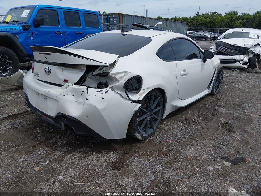 2022 Toyota Gr 86 VIN JF1ZNBF15N8756569 IAAI salvage auction — FRONT END, Salvage (Tennessee), sold $3,600 on 2026-07-23 (photo 4)