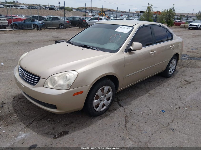 2008 Kia Optima VIN KNAGE123085167709 IAAI salvage auction — RIGHT FRONT, Nrc Lienholder Repossession Paperwork (New Mexico), sold $600 on 2026-07-06 (photo 2)