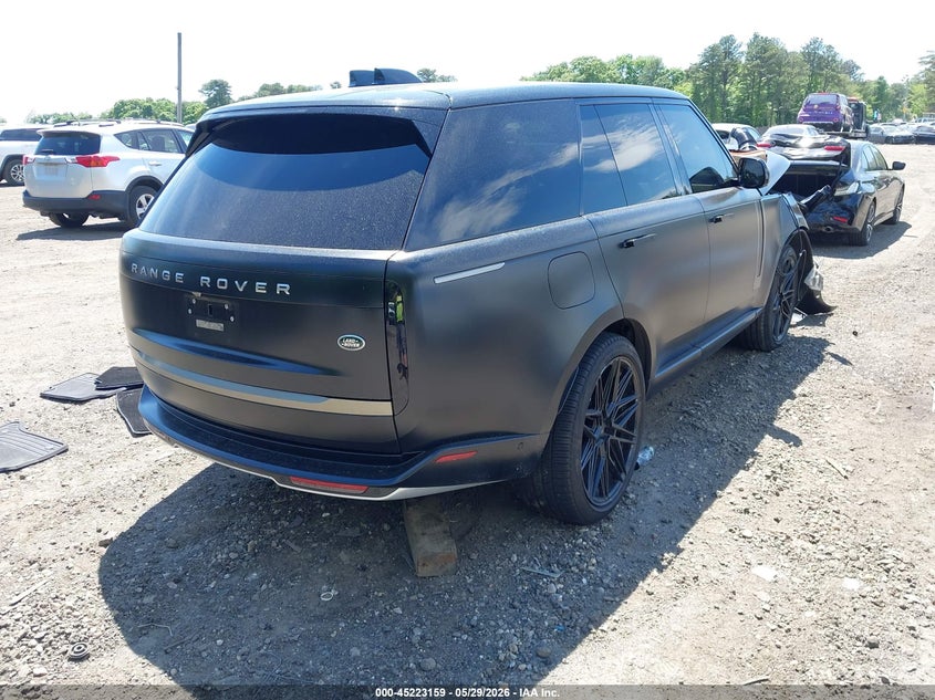 2023 Land rover RANGE ROVER VIN SALKP9E76PA036027 IAAI salvage auction — FRONT END, Salvage Title, sold $41,650 on 2026-07-13 (photo 4)