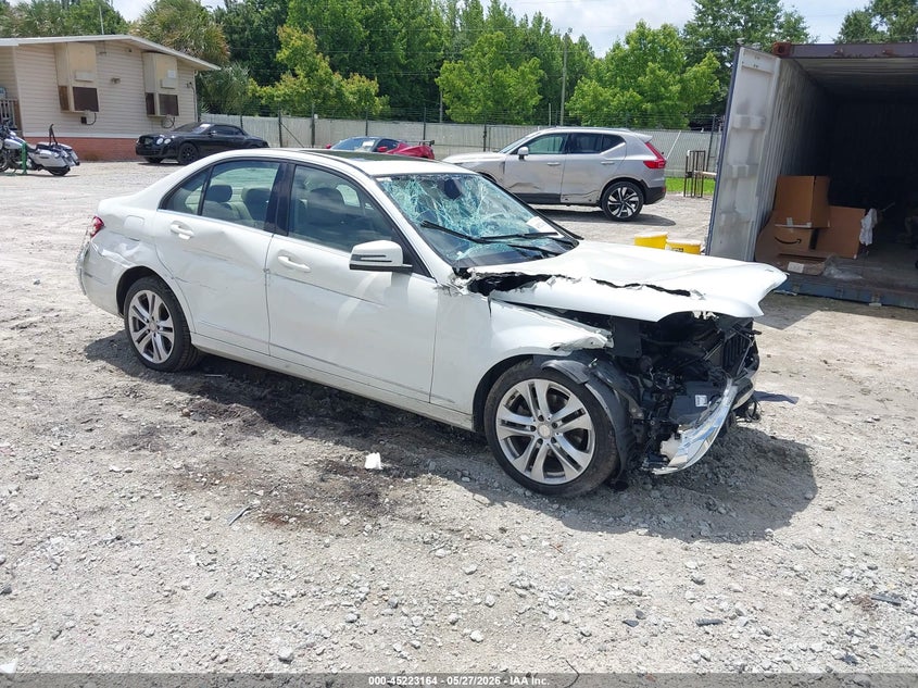 2012 Mercedes-benz VIN WDDGF8BB4CR229281 IAAI salvage auction — ALL OVER, Salvage Title, sold $175 on 2026-07-28 (photo 1)