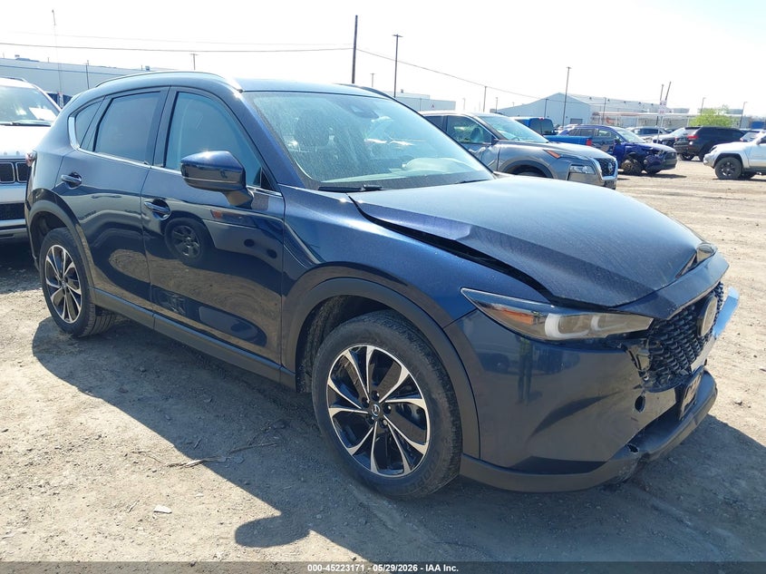 2023 Mazda Cx-5 VIN JM3KFBDM4P0142210 IAAI salvage auction — FRONT END, Salvage Title, sold $8,700 on 2026-07-08 (photo 1)