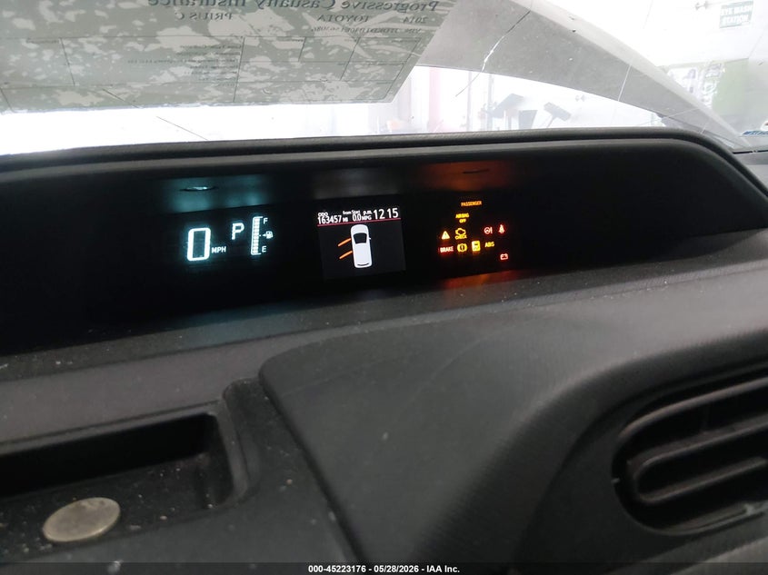 2014 Toyota Prius c VIN JTDKDTB30E1563086 IAAI salvage auction — UNKNOWN, Prior Salvage (Minnesota), sold $350 on 2026-07-29 (photo 7)