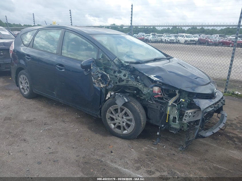 2017 Toyota Prius v VIN JTDZN3EUXHJ064834 IAAI salvage auction — FRONT END, Salvage Title, sold $2,750 on 2026-07-20 (photo 1)