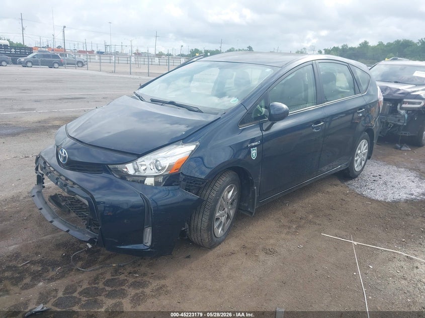 2017 Toyota Prius v VIN JTDZN3EUXHJ064834 IAAI salvage auction — FRONT END, Salvage Title, sold $2,750 on 2026-07-20 (photo 2)