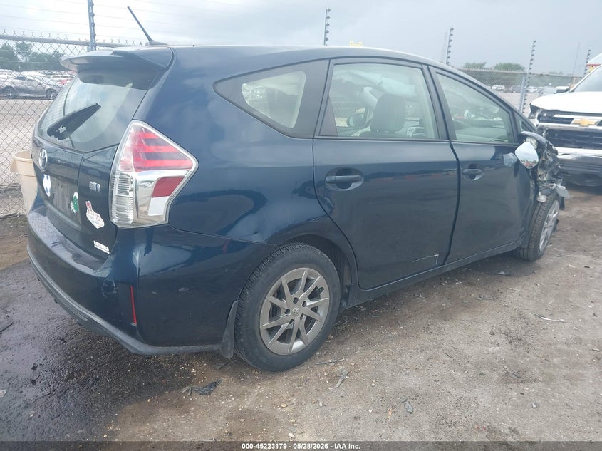 2017 Toyota Prius v VIN JTDZN3EUXHJ064834 IAAI salvage auction — FRONT END, Salvage Title, sold $2,750 on 2026-07-20 (photo 4)