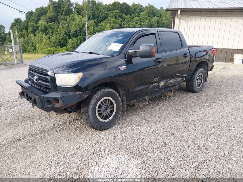 2010 Toyota Tundra VIN 5TFDY5F13AX154377 IAAI salvage auction — FRONT & REAR, Salvage (Kentucky), sold $3,200 on 2026-07-28 (photo 2)
