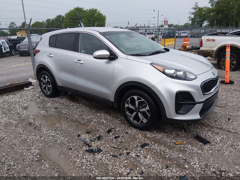 2021 Kia Sportage VIN KNDPM3AC9M7927380 IAAI salvage auction — HAIL, Salvage Title, sold $5,900 on 2026-07-20 (photo 1)
