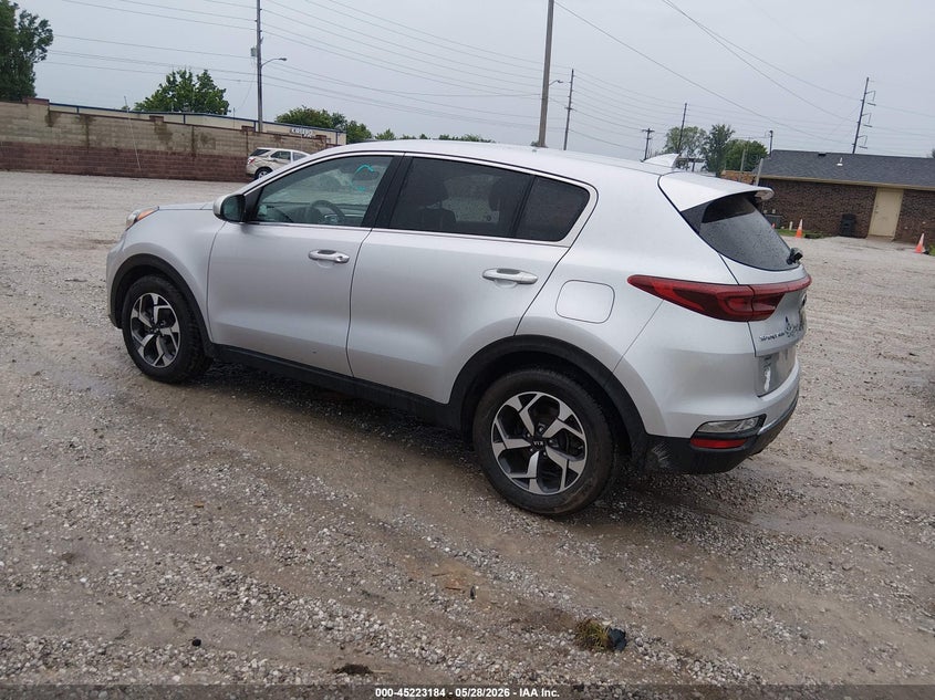 2021 Kia Sportage VIN KNDPM3AC9M7927380 IAAI salvage auction — HAIL, Salvage Title, sold $5,900 on 2026-07-20 (photo 3)