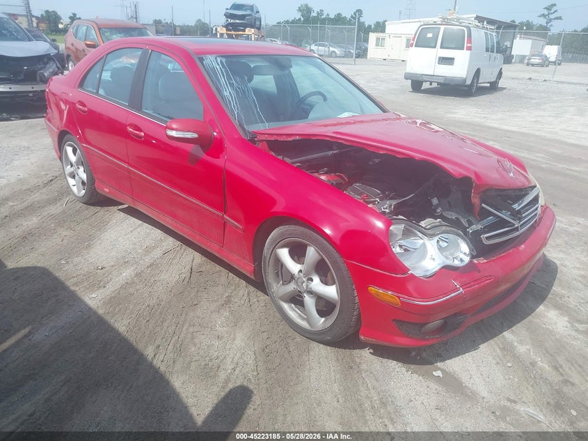 2006 Mercedes-benz C class VIN WDBRF52H06F757006 IAAI salvage auction — FRONT END, Salvage (Georgia), sold $400 on 2026-07-17 (photo 1)