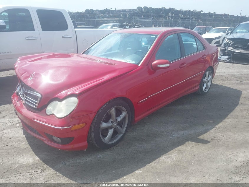 2006 Mercedes-benz C class VIN WDBRF52H06F757006 IAAI salvage auction — FRONT END, Salvage (Georgia), sold $400 on 2026-07-17 (photo 2)