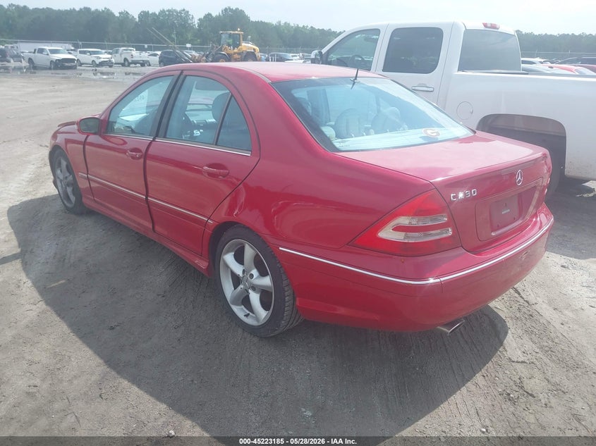 2006 Mercedes-benz C class VIN WDBRF52H06F757006 IAAI salvage auction — FRONT END, Salvage (Georgia), sold $400 on 2026-07-17 (photo 3)