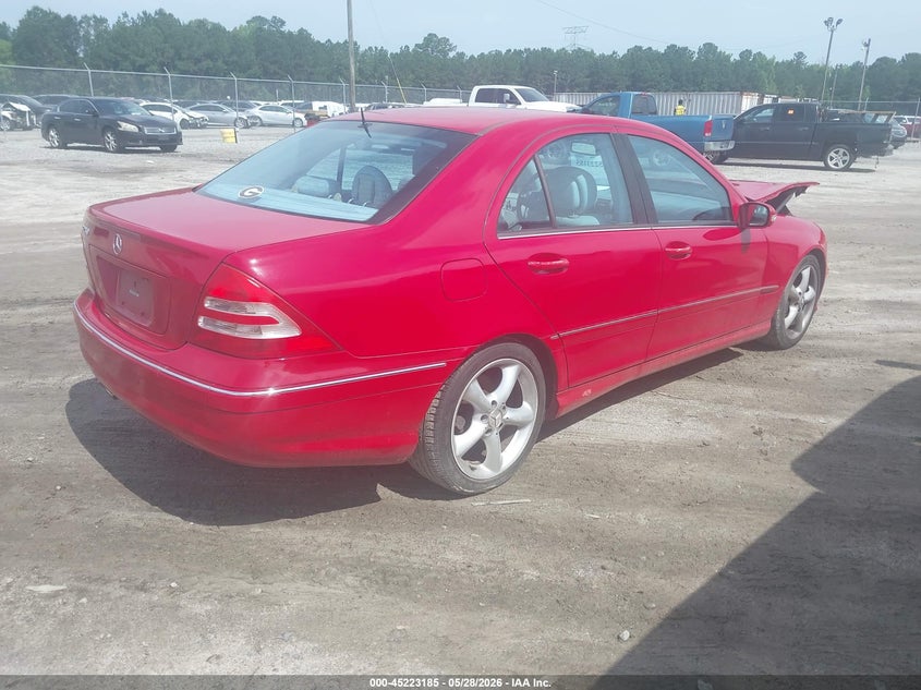 2006 Mercedes-benz C class VIN WDBRF52H06F757006 IAAI salvage auction — FRONT END, Salvage (Georgia), sold $400 on 2026-07-17 (photo 4)