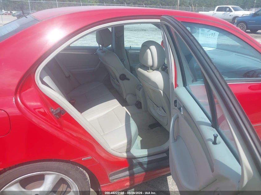 2006 Mercedes-benz C class VIN WDBRF52H06F757006 IAAI salvage auction — FRONT END, Salvage (Georgia), sold $400 on 2026-07-17 (photo 8)