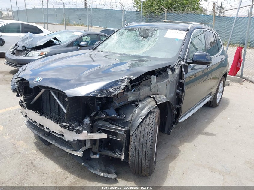 2020 BMW X3 VIN 5UXTY3C04LLU70486 IAAI salvage auction — LEFT FRONT, Salvage Title, sold $5,150 on 2026-07-22 (photo 2)