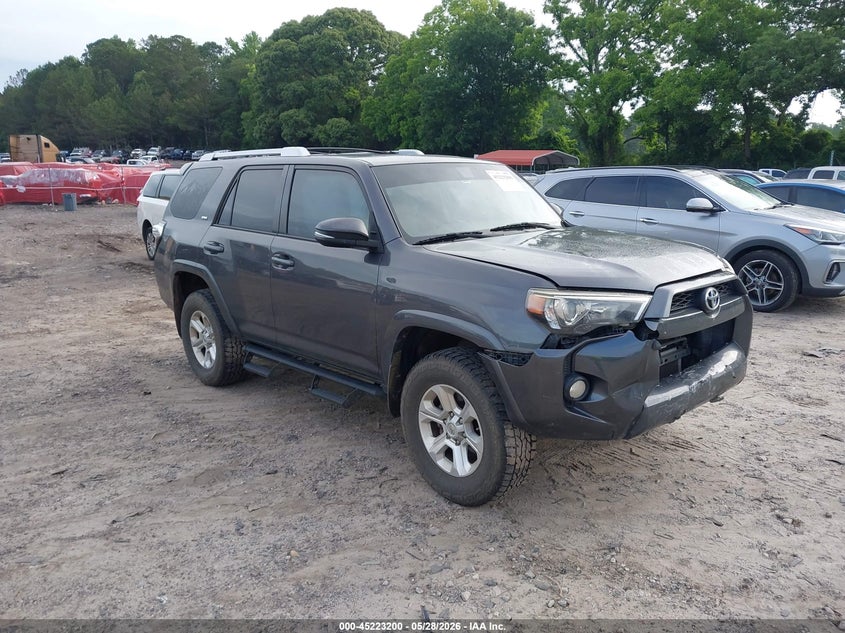 2015 Toyota 4runner VIN JTEZU5JRXF5097091 IAAI salvage auction — FRONT END, Salvage (Georgia), sold $7,400 on 2026-07-31 (photo 1)