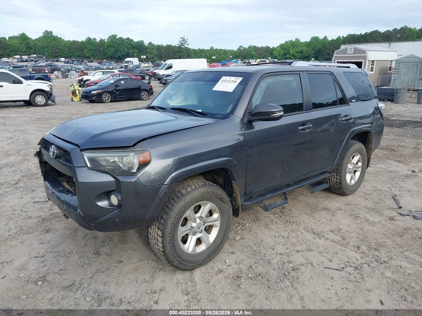 2015 Toyota 4runner VIN JTEZU5JRXF5097091 IAAI salvage auction — FRONT END, Salvage (Georgia), sold $7,400 on 2026-07-31 (photo 2)