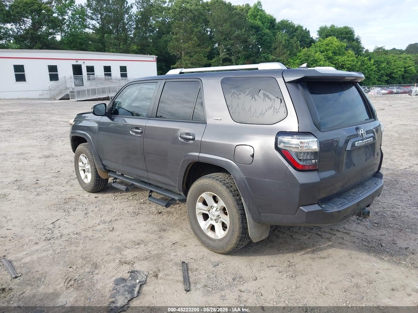2015 Toyota 4runner VIN JTEZU5JRXF5097091 IAAI salvage auction — FRONT END, Salvage (Georgia), sold $7,400 on 2026-07-31 (photo 3)