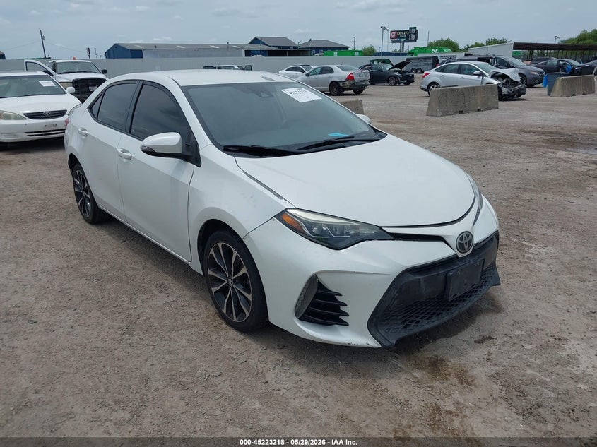 2017 Toyota Corolla VIN 5YFBURHE1HP699027 IAAI salvage auction — UNDERCARRIAGE, Original (Texas), sold $3,550 on 2026-07-15 (photo 1)
