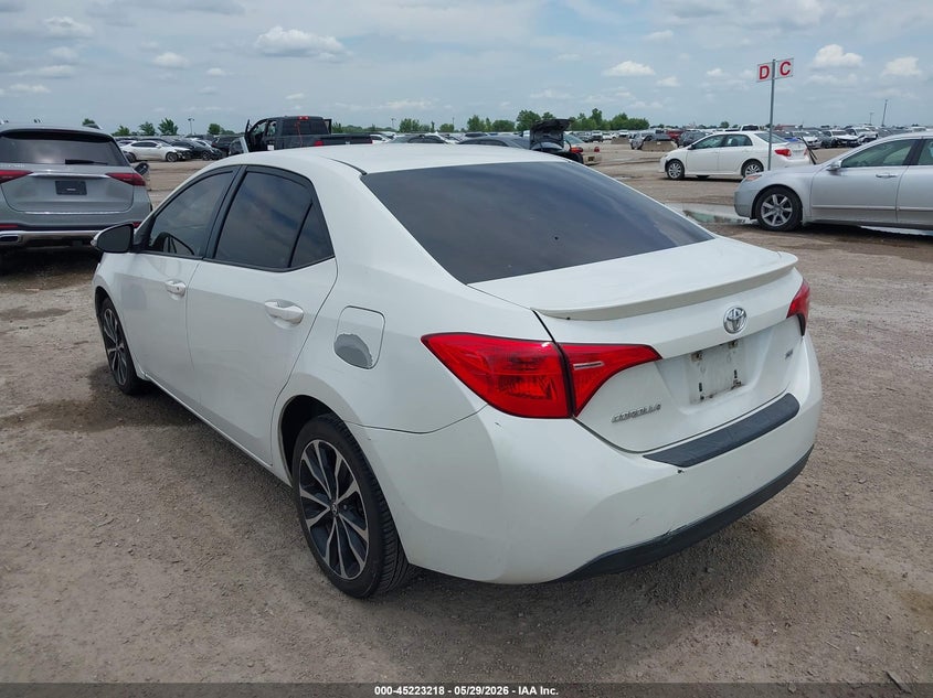 2017 Toyota Corolla VIN 5YFBURHE1HP699027 IAAI salvage auction — UNDERCARRIAGE, Original (Texas), sold $3,550 on 2026-07-15 (photo 3)