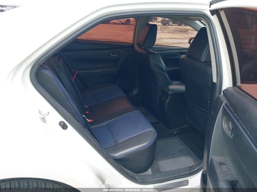 2017 Toyota Corolla VIN 5YFBURHE1HP699027 IAAI salvage auction — UNDERCARRIAGE, Original (Texas), sold $3,550 on 2026-07-15 (photo 8)