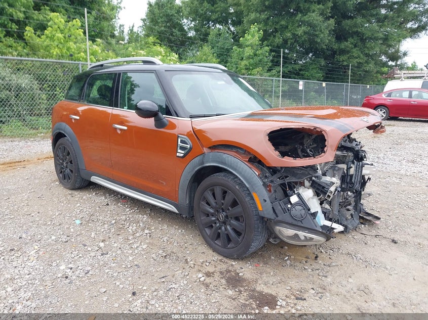 2019 Mini Countryman VIN WMZYS7C55K3F44656 IAAI salvage auction — FRONT END, Salvage (Alabama), sold $1,000 on 2026-07-13 (photo 1)