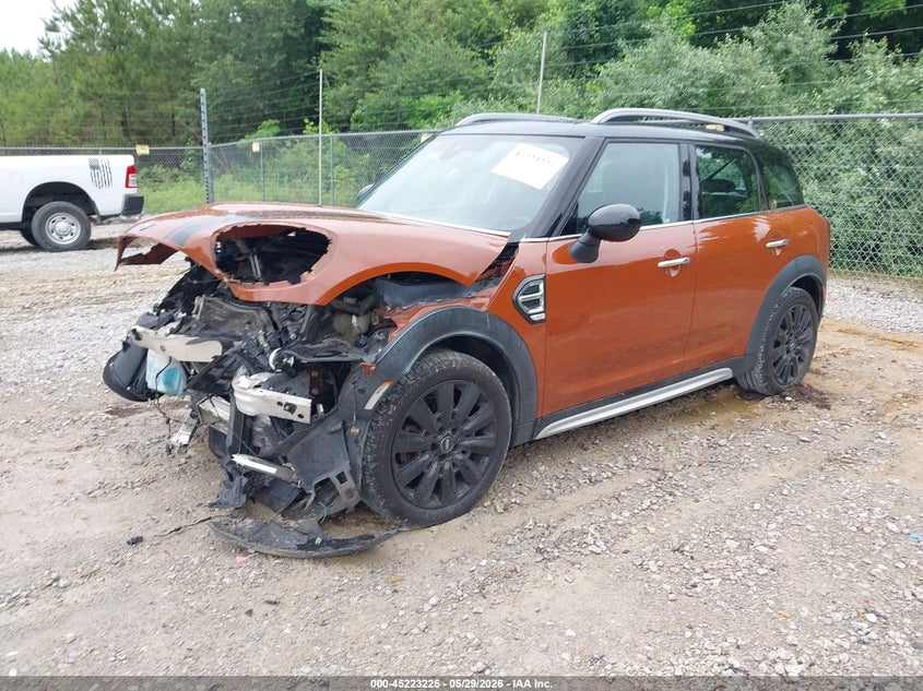 2019 Mini Countryman VIN WMZYS7C55K3F44656 IAAI salvage auction — FRONT END, Salvage (Alabama), sold $1,000 on 2026-07-13 (photo 2)