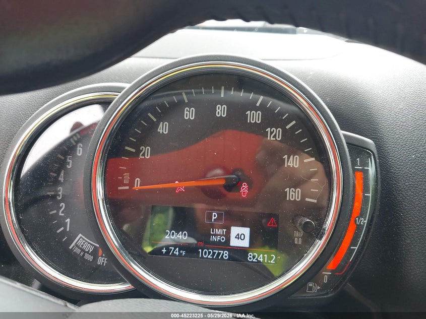2019 Mini Countryman VIN WMZYS7C55K3F44656 IAAI salvage auction — FRONT END, Salvage (Alabama), sold $1,000 on 2026-07-13 (photo 7)