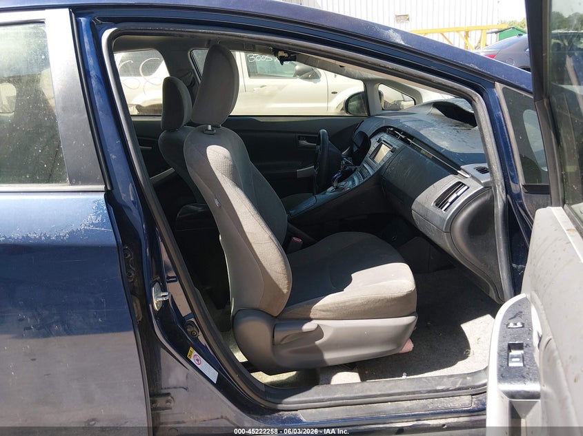 2012 Toyota Prius VIN JTDKN3DU6C1601243 IAAI salvage auction — ALL OVER, Salvage Title, sold $300 on 2026-07-21 (photo 5)