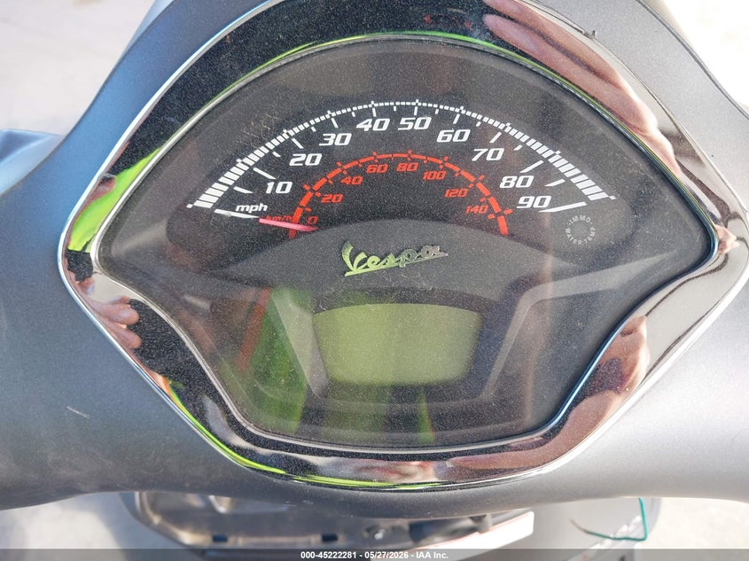 2020 Vespa - VIN ZAPMA39M1L5201109 IAAI salvage auction — FRONT END, Salvage Title, sold $1,350 on 2026-07-21 (photo 7)