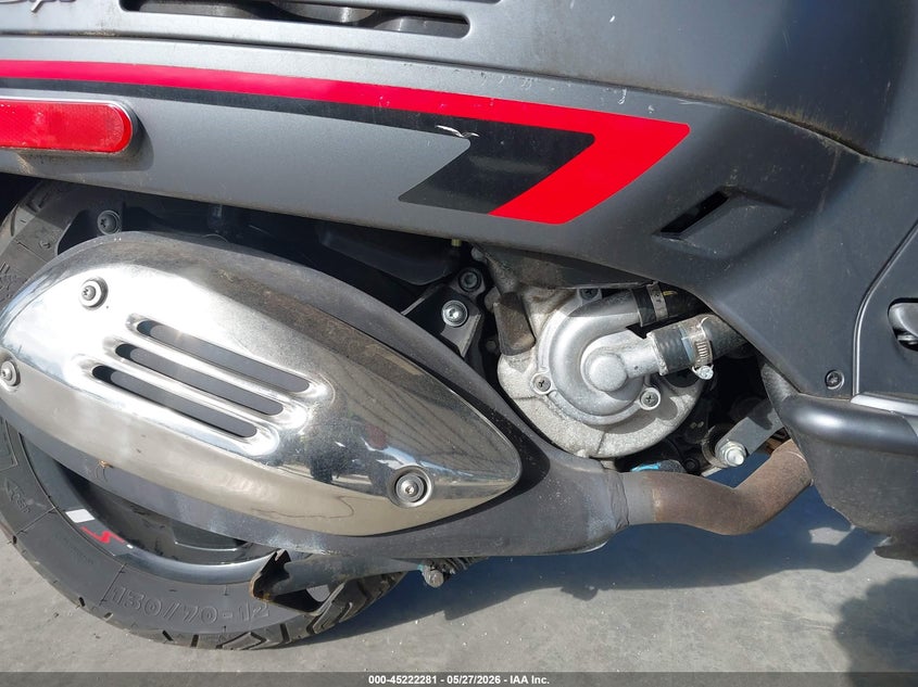 2020 Vespa - VIN ZAPMA39M1L5201109 IAAI salvage auction — FRONT END, Salvage Title, sold $1,350 on 2026-07-21 (photo 8)
