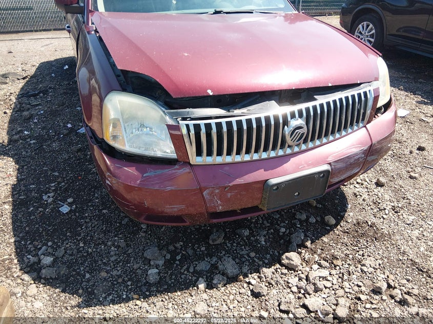 2007 Mercury Montego VIN 1MEHM40117G606060 IAAI salvage auction — FRONT END, Salvage (Ohio), sold $350 on 2026-07-08 (photo 6)