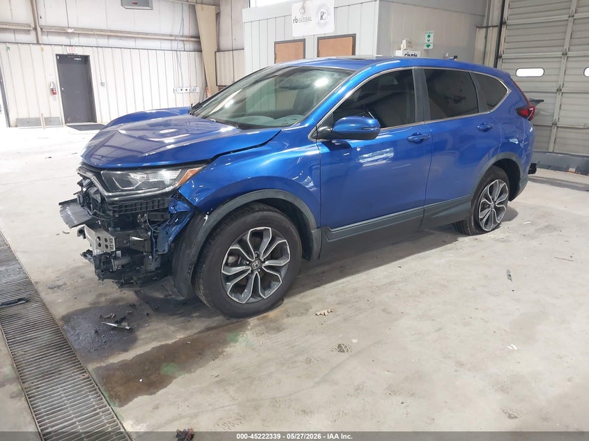 2022 Honda Cr-v VIN 7FARW1H80NE014547 IAAI salvage auction — FRONT END, Salvage Title, sold $9,400 on 2026-07-30 (photo 2)