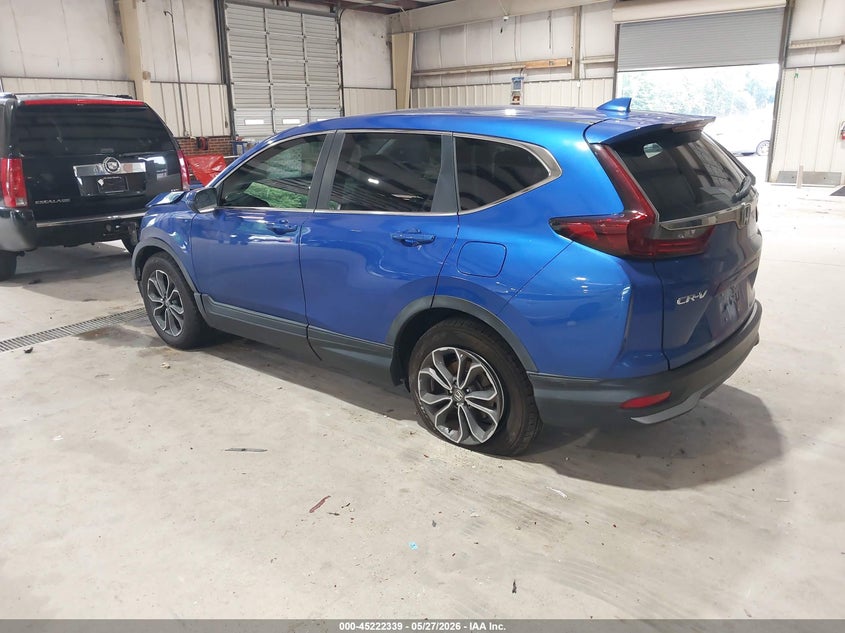 2022 Honda Cr-v VIN 7FARW1H80NE014547 IAAI salvage auction — FRONT END, Salvage Title, sold $9,400 on 2026-07-30 (photo 3)