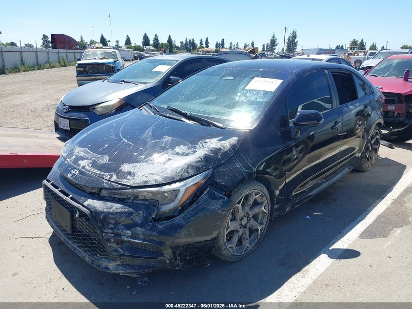 2025 Toyota Corolla VIN 5YFB4MCE4SP236252 IAAI salvage auction — REAR END, Salvage Title, sold $425 on 2026-07-28 (photo 2)