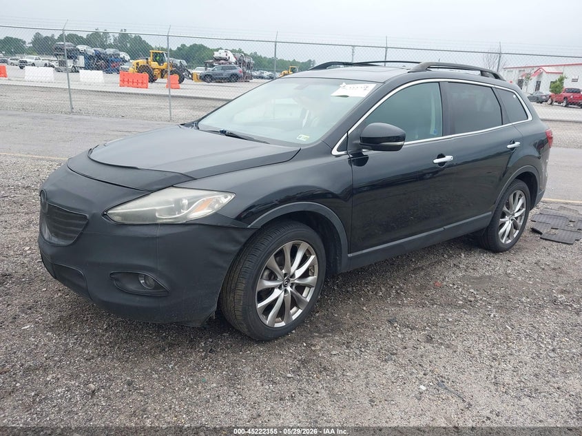 2015 Mazda Cx-9 VIN JM3TB2DA3F0455981 IAAI salvage auction — RIGHT SIDE, Salvage (South Carolina), sold $750 on 2026-07-15 (photo 2)