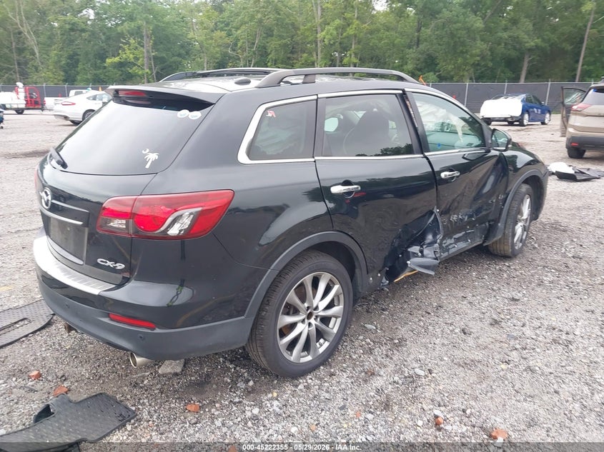 2015 Mazda Cx-9 VIN JM3TB2DA3F0455981 IAAI salvage auction — RIGHT SIDE, Salvage (South Carolina), sold $750 on 2026-07-15 (photo 4)