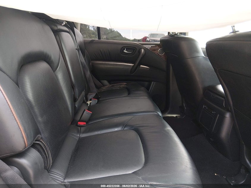 2017 Nissan Armada VIN JN8AY2ND6H9003176 IAAI salvage auction — RIGHT FRONT, Salvage Title, sold $1,750 on 2026-07-14 (photo 8)