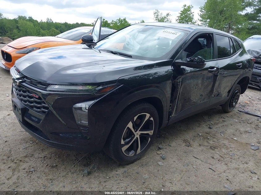 2024 Chevrolet Trax VIN KL77LGE28RC062862 IAAI salvage auction — SIDE, Salvage Title, sold $6,100 on 2026-07-21 (photo 2)