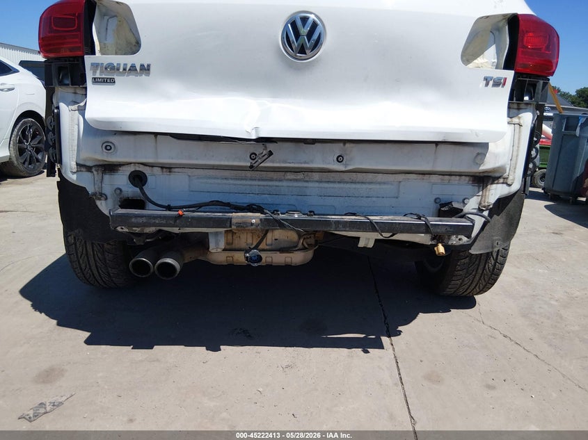 2017 Volkswagen Tiguan VIN WVGAV7AX9HK055004 IAAI salvage auction — REAR END, Original (Texas), sold $2,900 on 2026-07-28 (photo 6)