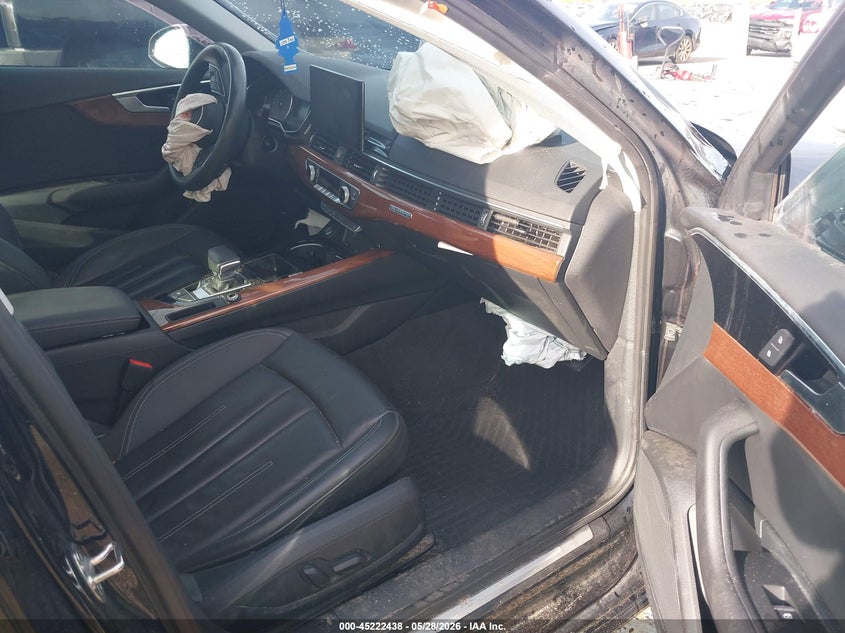 2022 Audi A4 VIN WAUABAF49NN004604 IAAI salvage auction — RIGHT FRONT, Salvage Title, sold $5,600 on 2026-07-16 (photo 5)