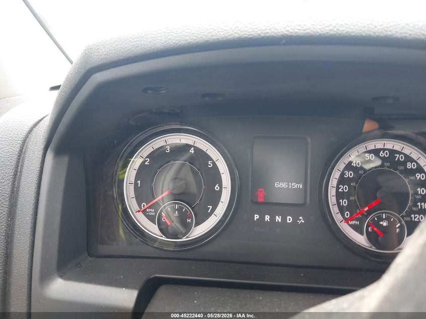 2024 Ram 1500 VIN 1C6RR7GG3RS129643 IAAI salvage auction — FRONT END, Certificate Of Destruction (Florida), sold $5,200 on 2026-09-02 (photo 7)